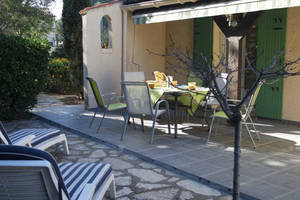 Villa avec jardin au calme, 8 personnes et 3 chambres - argeles village