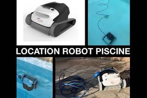 Location robot piscine dolphin maytronics universel