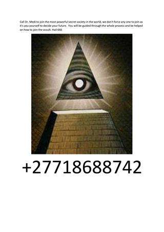 Location how to join illuminati in south africa +2771868874