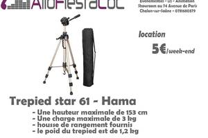 Location accessoires trepied star 61 - hama