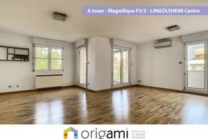 Lingolsheim residentiel - spacieux 2/3p avec double extérieur